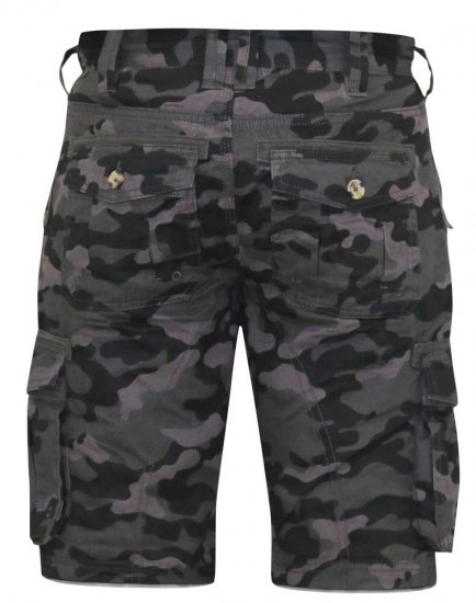 D555 ZAVIER Camo Cotton Cargo Shorts - Šortky - Šortky W40-W60