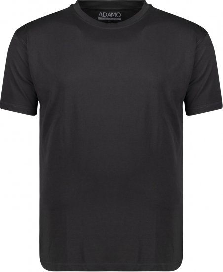 Adamo Kevin Regular fit T-shirt Black - Tričká - Nadrozmerné tričká - 2XL-14XL