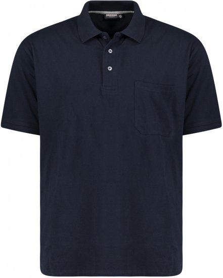Adamo Klaas Regular fit Polo Shirt with Pocket Navy - Polokošele - Polokošele 2XL-8XL