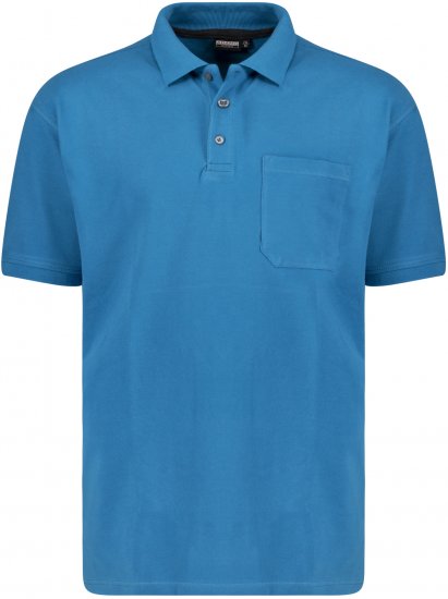 Adamo Klaas Regular fit Polo Shirt with Pocket Petrol - Polokošele - Polokošele 2XL-8XL