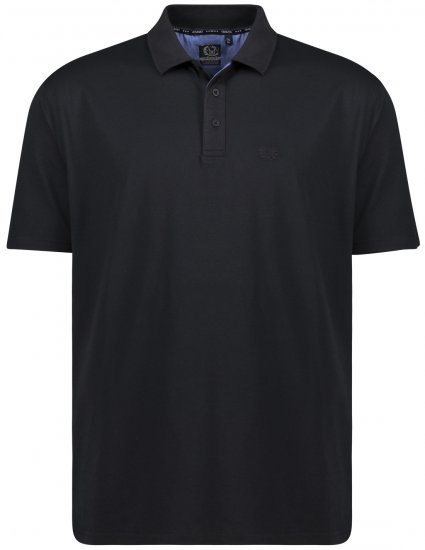 Adamo Picco Technical Sports Polo Black - Športové oblečenie - Sportovní Oblečení 2XL-10XL