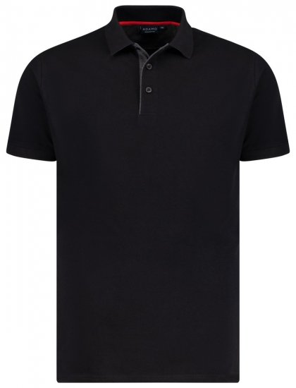 Adamo 139401 Polokošeľa Čierna - Polokošele - Polokošele 2XL-8XL