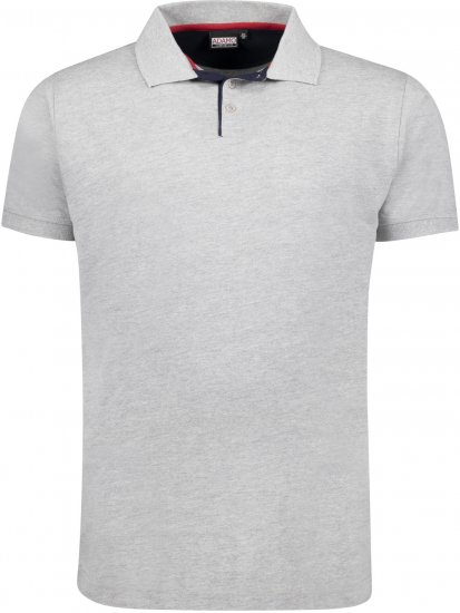 Adamo Pablo Comfort fit Polo Shirt Grey - Polokošele - Polokošele 2XL-8XL