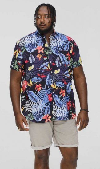 D555 TOBY Multi Colour Hawaiian AO Print Shirt - Košele - Košele 2XL-10XL