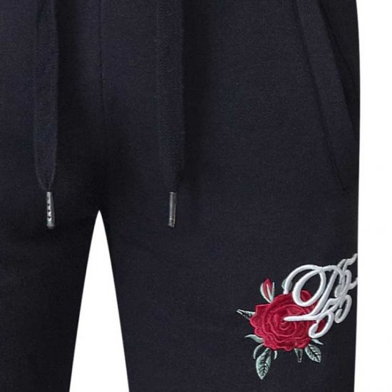 D555 Matt Fashion Sweatpants Black - Tepláky & teplákové kraťasy - Tepláky & Teplákové kraťasy - 2XL-12XL