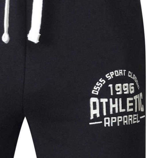 D555 Tony Sweatpants Black - Tepláky & teplákové kraťasy - Tepláky & Teplákové kraťasy - 2XL-12XL