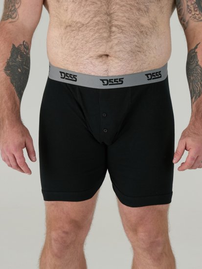 Duke Driver Boxershorts Black, Grey, Navy 3-Pack - Spodná bielizeň - Spodné Prádlo 2XL-8XL