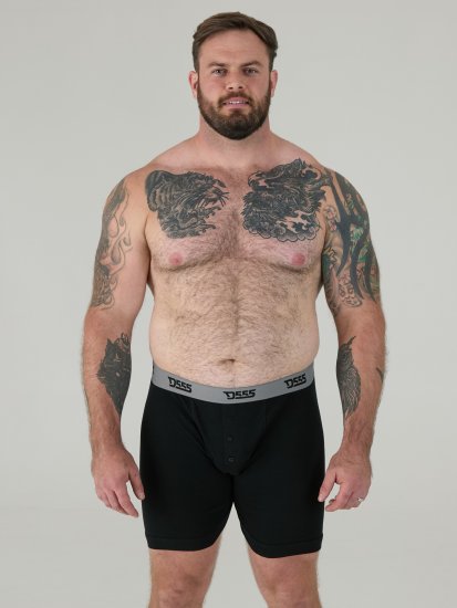 Duke Driver Boxershorts Black, Grey, Navy 3-Pack - Spodná bielizeň - Spodné Prádlo 2XL-8XL