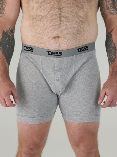 Duke Driver Boxershorts Black, Grey, Navy 3-Pack - Spodná bielizeň - Spodné Prádlo 2XL-8XL