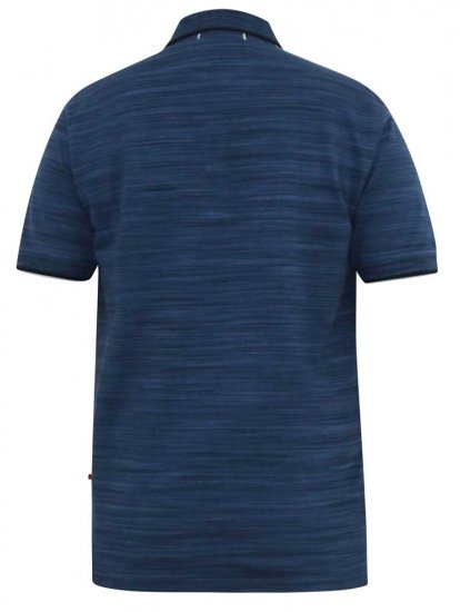 D555 FOXLEY Pique Reno Polo Navy - Polokošele - Polokošele 2XL-8XL