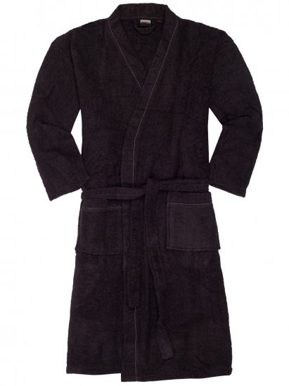 Adamo Joey Bathrobe Black - Spodná bielizeň - Spodné Prádlo 2XL-8XL