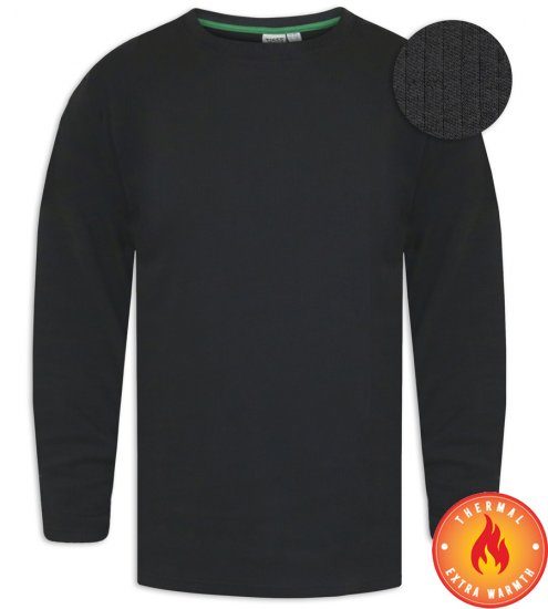 D555 Exeter Thermal Long Sleeve T-Shirt - Spodná bielizeň - Spodné Prádlo 2XL-8XL