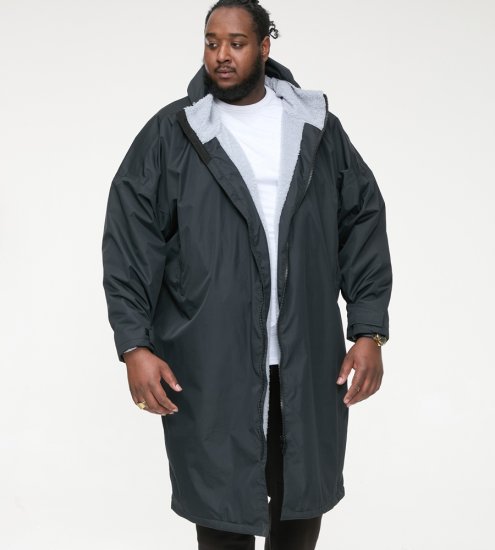 D555 Webber sherpa podšitá vodeodolná bunda černá - Bundy - Bundy Nadmerné Veľkosti 2XL-8XL