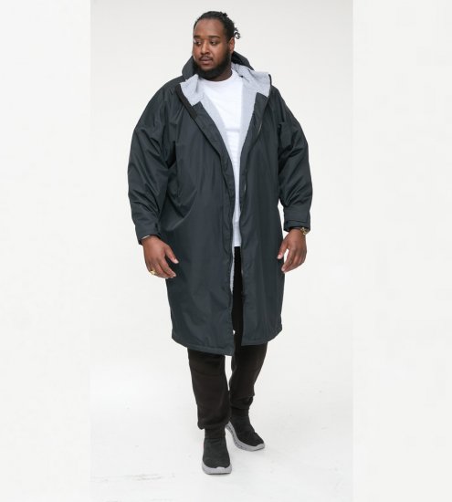 D555 Webber sherpa podšitá vodeodolná bunda černá - Bundy - Bundy Nadmerné Veľkosti 2XL-8XL