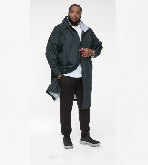 D555 Webber sherpa podšitá vodeodolná bunda černá - Bundy - Bundy Nadmerné Veľkosti 2XL-8XL