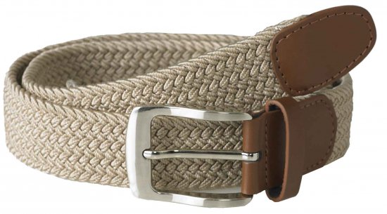 D555 Frank Braided Belt Stone - Opasky - Opasky W40-W70/2XL-8XL