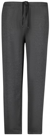 Adamo Athen Sweatpants with Open Hem Charcoal - Tepláky & teplákové kraťasy - Tepláky & Teplákové kraťasy - 2XL-12XL