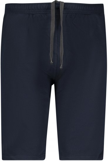 Adamo Athen Sweatshorts Navy - Tepláky & teplákové kraťasy - Tepláky & Teplákové kraťasy - 2XL-12XL