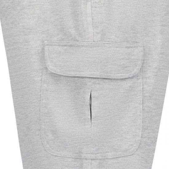 Adamo 159308 Kraťasy cargo Sivý melír - Tepláky & teplákové kraťasy - Tepláky & Teplákové kraťasy - 2XL-12XL