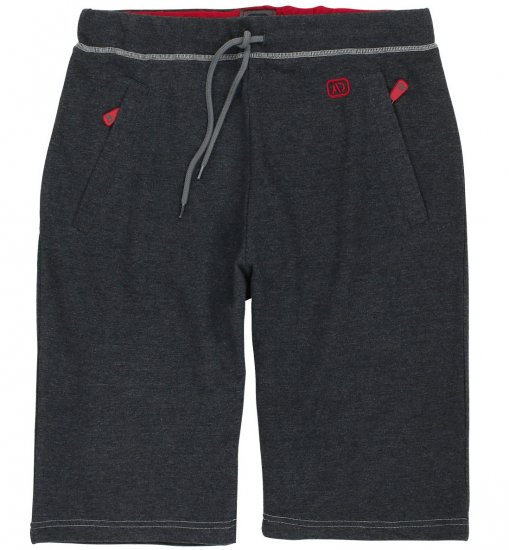 Adamo Moritz Sweatshorts Charcoal - Tepláky & teplákové kraťasy - Tepláky & Teplákové kraťasy - 2XL-12XL