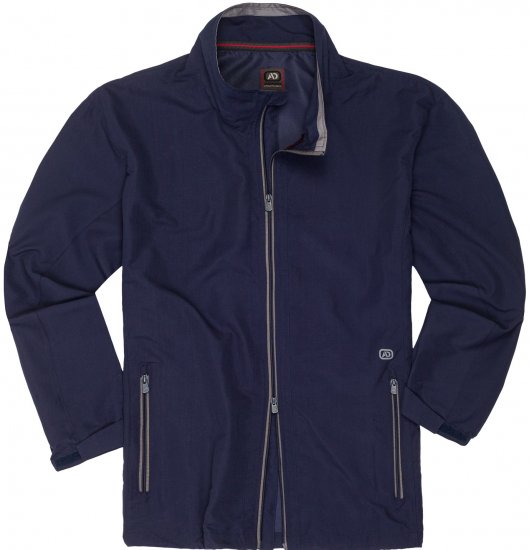 Adamo Oswin Lightweight Fitness Jacket Navy - Športové oblečenie - Sportovní Oblečení 2XL-10XL