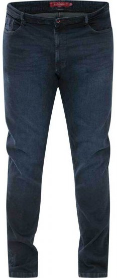 D555 Daniel Tapered Fit Stretch Jeans Blue/Black Wash - Džínsy & nohavice - Džínsy a Nohavice - W40-W70