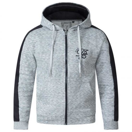 D555 Ronnie Full zip Hoodie - Mikiny & mikiny bez kapucne - Mikiny & Mikiny s Kapucňou 2XL-12XL