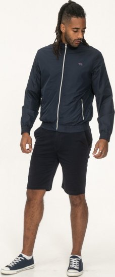 D555 Ealing Lightweight Zip Through Jacket With Zip Pockets Navy - Bundy - Bundy Nadmerné Veľkosti 2XL-8XL