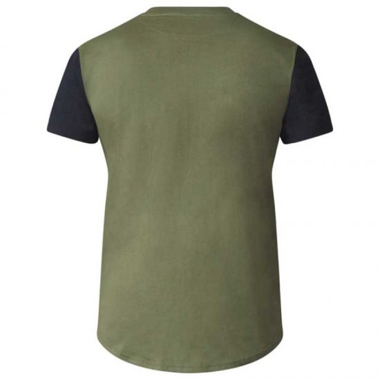 D555 Demarcus Couture T-shirt Khaki - Tričká - Nadrozmerné tričká - 2XL-14XL