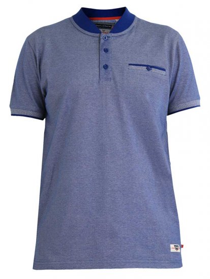 D555 Owen Colorless Polo Blue - Polokošele - Polokošele 2XL-8XL