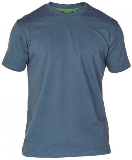 D555 Flyers Crew Neck T-shirt Teal - Tričká - Nadrozmerné tričká - 2XL-14XL