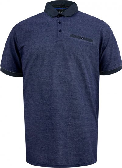 D555 Newcastle Polo Shirt Grey - Polokošele - Polokošele 2XL-8XL