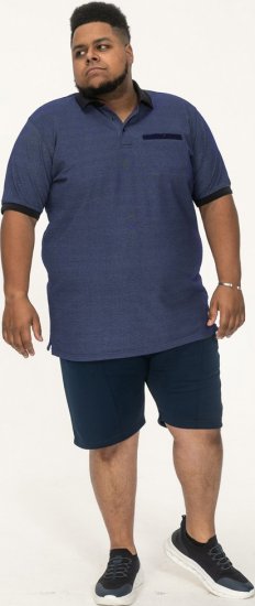 D555 Newcastle Polo Shirt Grey - Polokošele - Polokošele 2XL-8XL