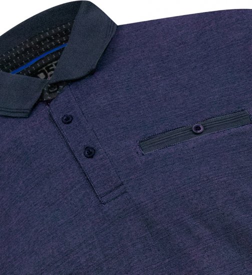 D555 Newcastle Polo Shirt Grey - Polokošele - Polokošele 2XL-8XL