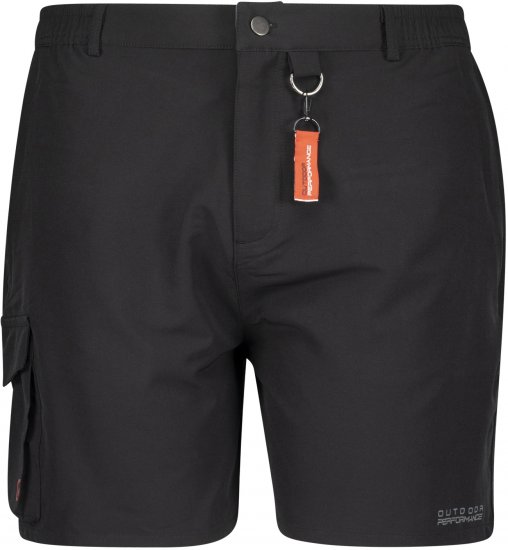 Adamo Tim Outdoor Shorts Black - Športové oblečenie - Sportovní Oblečení 2XL-10XL
