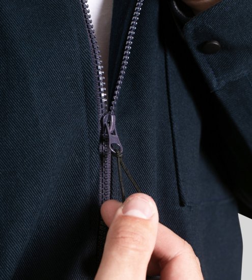 D555 Cleveley Long Sleeve Heavy Shacket Overshirt Navy - Košele - Košele 2XL-10XL