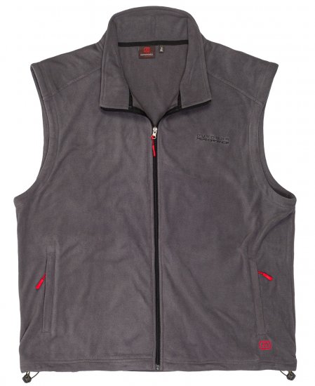 Adamo Montreal Fleece Vest Grey - Športové oblečenie - Sportovní Oblečení 2XL-10XL