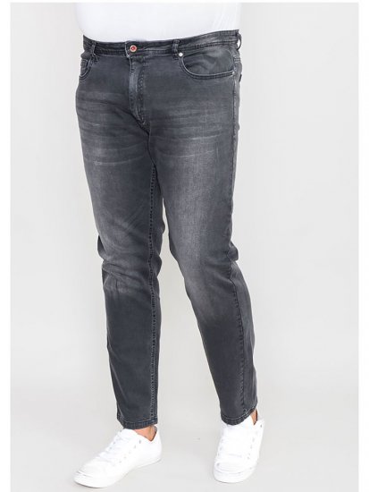 D555 Benson Tapered Fit Stretch Jeans Stonewash - Džínsy & nohavice - Džínsy a Nohavice - W40-W70