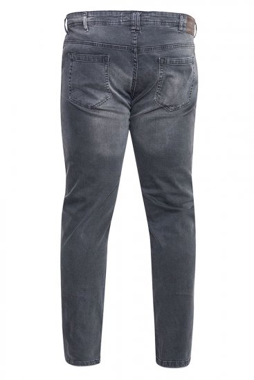 D555 Benson Tapered Fit Stretch Jeans Stonewash - Džínsy & nohavice - Džínsy a Nohavice - W40-W70