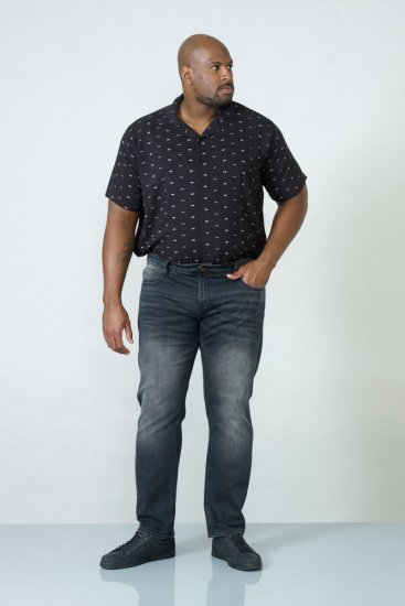 D555 Benson Tapered Fit Stretch Jeans Stonewash - Džínsy & nohavice - Džínsy a Nohavice - W40-W70