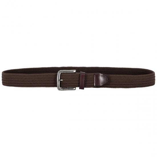 Adamo 180910 Elastický opasok Hnedá - Opasky - Opasky W40-W70/2XL-8XL