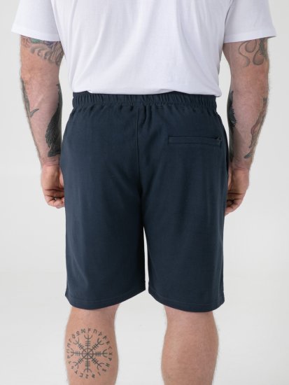 D555 Mitchell 2 Stretch Šortky s Elastickým Pásom Tmavomodrá - Tepláky & teplákové kraťasy - Tepláky & Teplákové kraťasy - 2XL-12XL