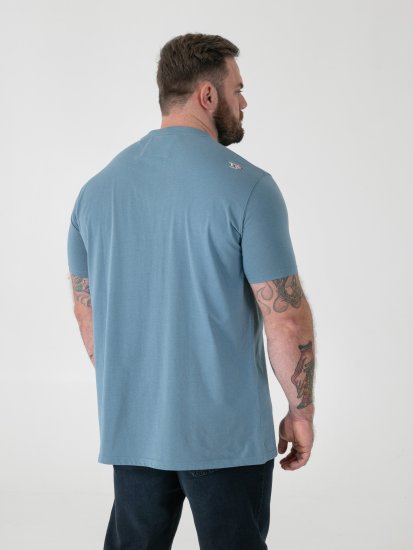 D555 Miller Bearded Skull Tričko s Potlačou - Tričká - Nadrozmerné tričká - 2XL-14XL