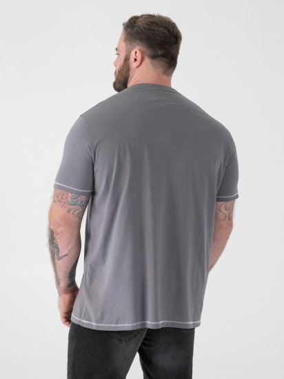 D555 Jasper Official Gas Monkey Tričko s Potlačou Sivá - Tričká - Nadrozmerné tričká - 2XL-14XL