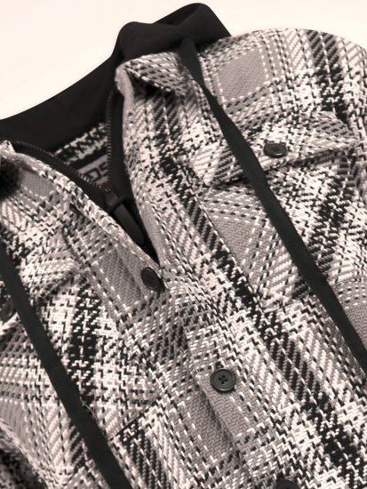 D555 Hayes Košeľová bunda Sivá - Košele - Košele 2XL-10XL