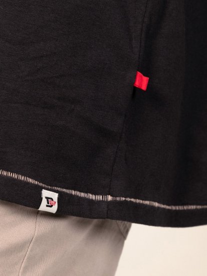 D555 Perkins Tričko s potlačou Čierna - Tričká - Nadrozmerné tričká - 2XL-14XL