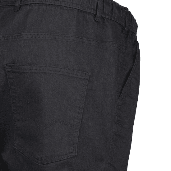 Adamo 199112 Rifle s elastickým pásom Čierne - Džínsy & nohavice - Džínsy a Nohavice - W40-W70