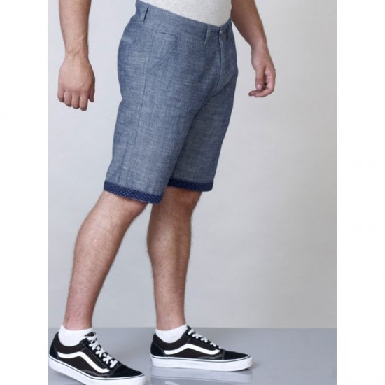 D555 Cliff Shorts Navy - Šortky - Šortky W40-W60