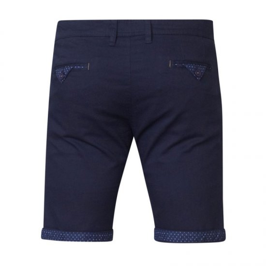 D555 Luke Stretch Shorts Navy - Šortky - Šortky W40-W60