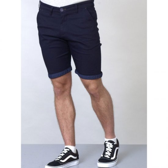 D555 Luke Stretch Shorts Navy - Šortky - Šortky W40-W60